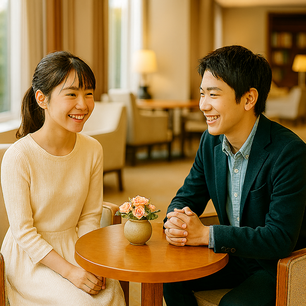 『本日もお見合いに新規面談＆カウンセリングに大忙し💦※写真はお見合いイメージです。』ナナイロブログサムネイル