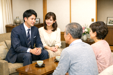 高知結婚相談所 ナナイロのブログ記事『ご両親へのご挨拶のポイント🌸』