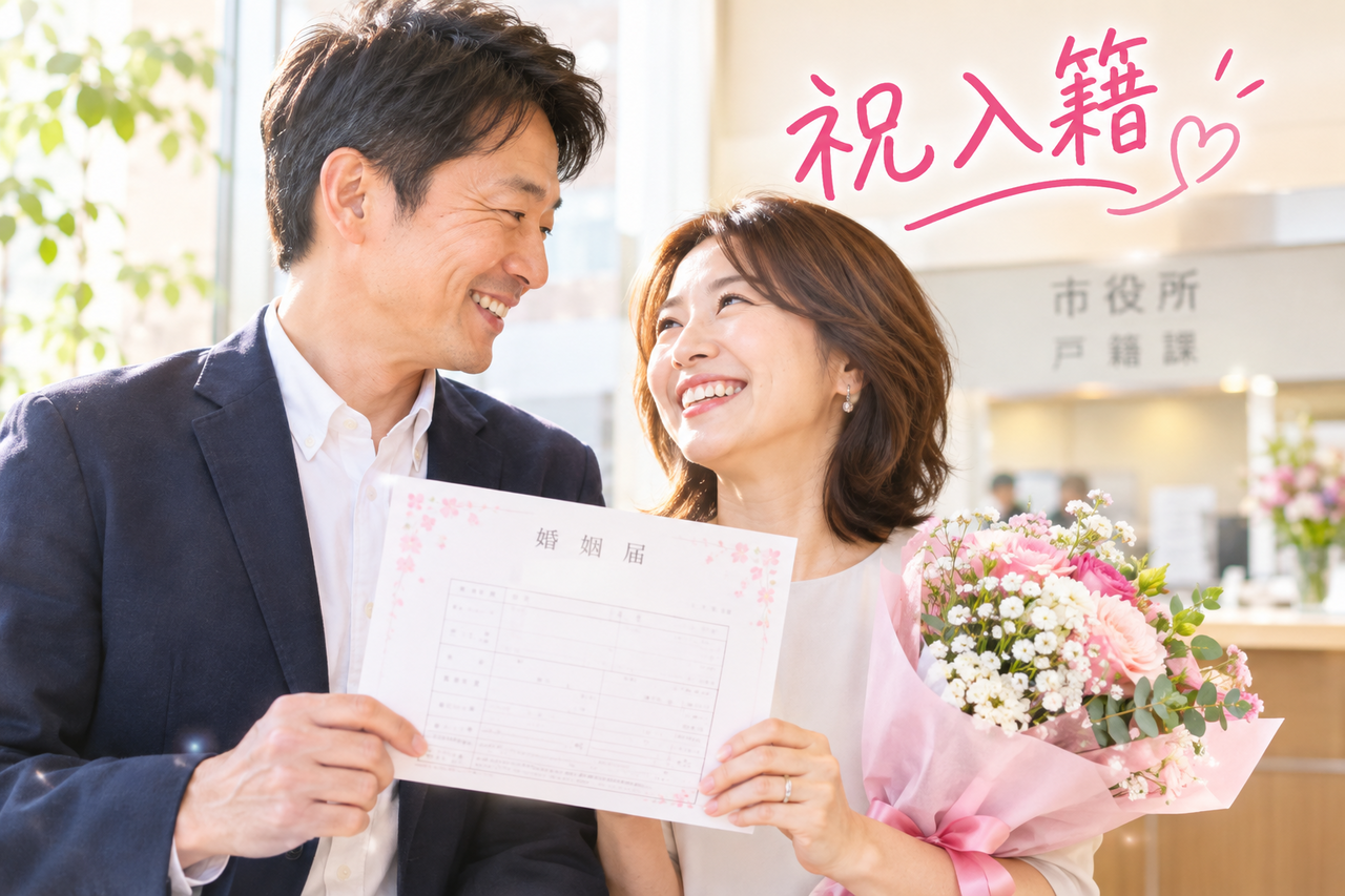 『祝！ご入籍(*´▽｀*)』ナナイロの婚活ブログサムネイル